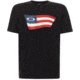 Oakley Flag Short Sleeve Tee - Men's, Blackout, Small, 457398-02E-S