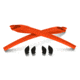 Oakley Flak 2.0 Earsock/Nosepad Kit, Orange, RKT0181AA OR054
