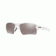 Oakley Flak 2.0 XL Sunglasses 918876-59 - Polished White Frame, Prizm Black Polarized Lenses