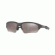 Oakley FLAK BETA A OO9372 Progressive Prescription Sunglasses OO9372-937208-65 - Lens Diameter 65 mm, Frame Color Steel