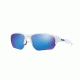 Oakley FLAK BETA OO9363 Sunglasses 936303-64 - Polished White Frame, Sapphire Iridium Lenses