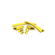 Oakley Flak Jacket Earsock/Nosepad Kit, Lemon Peel, ROOKIT000 06-216