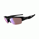 Oakley Flak Jacket Golf Sunglasses - Jet Black w/ G30 03-888