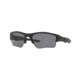 Oakley FLAK JACKET XLJ OO9009 Progressive Prescription Sunglasses, 63mm, Matte Black, OO9009-11-435-63-PRO
