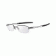 Oakley Frag 53mm Pewter Men's Eyeglass Frames w/ Blank Lenses OX5045-0353