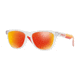 Oakley Frogskin ASIA FIT OO9245 Sunglasses 924573-54 - Polished Clear Frame, Prizm Ruby Lenses