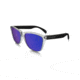 Oakley Frogskins - Heritage Collection Unisex Sunglasses, Matte Clear Frame, Violet Iridium Lens 24-419