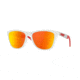 Oakley FROGSKINS MIX A OO9428F Prescription Sunglasses, 55mm, Polished White, OO9428F-942805-55-SV