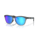 Oakley Frogskins Range Sunglasses, Matte Black / Matte Crystal Black, PRIZM Sapphire, PRIZM Sapphire, OO9284-1955