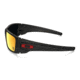 Oakley Fuel Cell Sunglasses Matte Black Frame, Ruby Iridium Lens-OO9096-A8