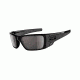 Oakley Fuel Cell Sunglasses - Polished Black Frame w/ Warm Grey Lenses OO9096-01