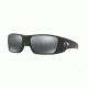 Oakley Fuel Cell Sunglasses 9096J1-60 - Matte Black Frame, Black Ird Lenses