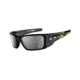 Oakley TACA Fuel Cell Sunglasses - Polishd Black Frame w/ Warm Grey Lenses OO9096-11