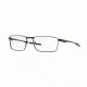Oakley FULLER OX3227 Bifocal Prescription Eyeglasses 322701-53 - Satin Black Frame, Clear Lenses