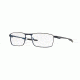 Oakley FULLER OX3227 Bifocal Prescription Eyeglasses 322704-55 - Matte Midnight Frame, Clear Lenses