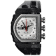 Oakley Fusebox Quartz Watch, White Dial and Black Rubber Strap w/ Honed Case 26-301