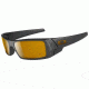 Oakley Gascan , Asian Fit, Sunglasses, Matte Blk Frame and Bronze Polarized Lens OO9105-03