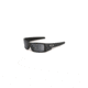 Oakley Gascan Single Vision Prescription Sunglasses, Colbalt Frame, 53-113SV