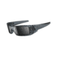 Oakley GasCan Single Vision Prescription Sunglasses - Crystal Black Frame 03-481