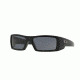 Oakley GASCAN OO9014 Bifocal Prescription Sunglasses OO9014-03-473-61 - Lens Diameter 61 mm, Frame Color Matte Black