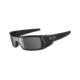 Oakley GasCan Single Vision Prescription Sunglasses - Polished Black Frame 12-891