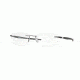 Oakley GAUGE 3.1 OX5126 Bifocal Prescription Eyeglasses 512601-52 - Matte Black Frame, Clear Lenses
