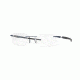 Oakley GAUGE 3.1 OX5126 Bifocal Prescription Eyeglasses 512603-52 - Matte Midnight Frame, Clear Lenses