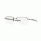 Oakley GAUGE 3.2 BLADE OX5128 Eyeglass Frames 512802-52 - Pewter Frame, Clear Lenses