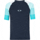 Oakley Grad Stripes Short Sleeve Rashguard T-Shirt - Mens, Blackout, Small, FOA400102-02E-S