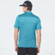 Oakley Gradient Gravity Polo 2.0 - Mens, Wave Blue Hthr, Large, FOA400215-98E-L