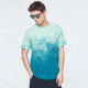Oakley Gradient Spray Short Sleeve Tee - Mens, Gradient Green Print, Large, FOA400062-93N-L