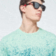 Oakley Gradient Spray Short Sleeve Tee - Mens, Gradient Green Print, Large, FOA400062-93N-L