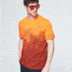 Oakley Gradient Spray Short Sleeve Tee - Mens, Gradient Orange Print, Extra Large, FOA400062-99T-XL