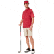 Oakley Graphic Logo Sleeves Polo - Mens, Raspberry, Extra Large, 434433-45A-XL