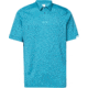 Oakley Gravity Short Sleeve Polo 2.0 - Mens, Wave Blue, Extra Small, FOA400517-6W6-XS