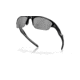 Oakley Half Jacket 2.0 A Sunglasses - Mens, Polished Black Frame, Prizm Black Lens, Asian Fit, 62, OO9153-915326-62