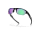 Oakley Half Jacket 2.0 A Sunglasses - Mens, Polished Black Frame, Prizm Golf Lens, Asian Fit, 62, OO9153-915327-62