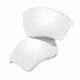 Oakley Half Jacket XLJ Replacement Lens Kit - Clear 13-402