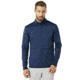Oakley Half Zip Golf Fleece - Mens, Dark Blue Med Htr, Large, 461662-6E2-L