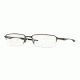 Oakley Half Shock Bifocal Prescription Eyeglasses 311904-55 - Brushed Chrome Frame