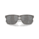 Oakley HOLBROOK MIX OO9384 Sunglasses 938404-57 - Woodgrain Frame, Prizm Black Lenses