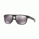 Oakley HOLBROOK R OO9377 Progressive Prescription Sunglasses, 55mm, Matte Black, OO9377-937702-55-PRO
