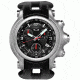 Oakley Holeshot Quartz Watch, Black Dial and Black Rubber Strap w/ Honed Case 10-215