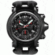 Oakley Holeshot Quartz Watch, Black Dial and Black Rubber Strap w/ Stealth Case 10-228