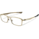 Oakley Hollowpoint Mens Eyeglasses, White Gold Frame, 53mm OX5075-0453