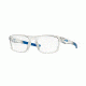 Oakley HYPERLINK OX8078 Eyeglass Frames 807806-52 - Polished Clear Frame
