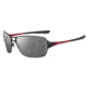 Oakley Impatient Polished Black Frame w/ Grey Polarizedize Lenses Sunglasses 12-998