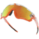 Oakley JAWBREAKER OO9290 Progressive Prescription Sunglasses, 31mm, Matte Clear, OO9290-929037-31-PRO