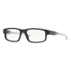 Oakley JUNKYARD II OX1097 Bifocal Prescription Eyeglasses 109701-51 - Black Gray Frame, Clear Lenses