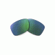 Oakley Jupiter Squared Polarized Replacement Lenses, Jade Iridium, ROO9135CB 2167